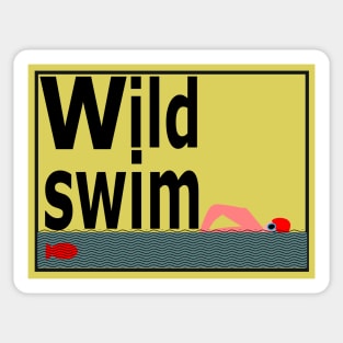 Wild Swim Sticker